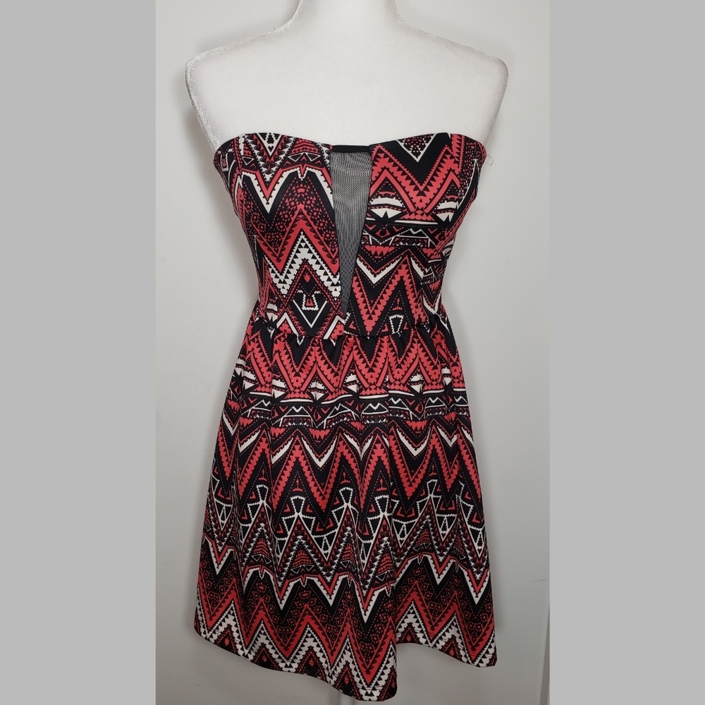 Charlotte Russe Strapless Mini Dress * Medium